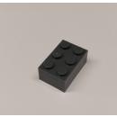 Brick 2x3 dark grey  50 Stück