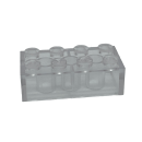 Brick 2x4 transparent 50 Stück