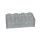 Brick 2x4 transparent 50 Stück