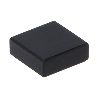 Fliese 1x1 black 150 Stück