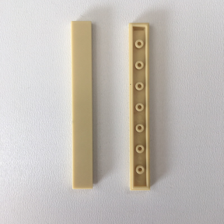 Fliese 1x8 beige 50 Stück