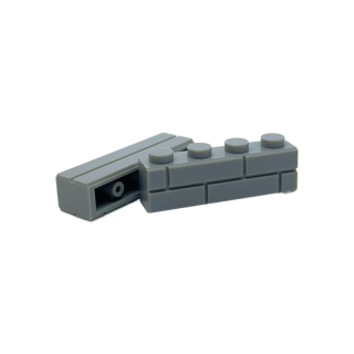 Mauerstein 1x4 light grey 30 Stück