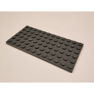Plate 6x12 dark grey 5 Stück