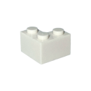 Brick 2x2 Ecke white  20 Stück