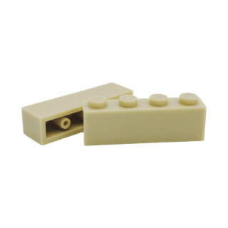 Brick 1x4 beige 30 Stück