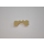 Klemmbaustein Bogenform 1x4 Noppen in beige