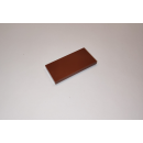 Fliese 2x4 dark brown 50 Stück