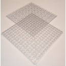 Unterbaubare Klemmbaustein Grundplatte 16x16 Noppen in...