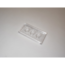 Fliese 2x4 transparent 50 Stück