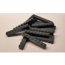Brick 1x8 dark grey 100 Stück