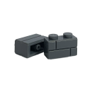 Mauerstein 1x2 dark grey 300 Stück