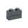 Mauerstein 1x2 dark grey 300 Stück