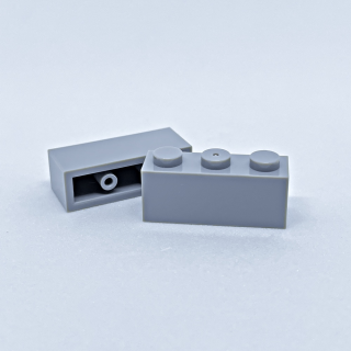 Brick 1x3 light grey 40 Stück