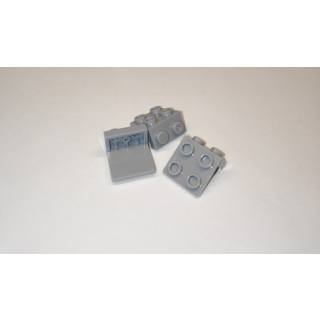 Bracket 1x2/2x2 light grey 50 Stück