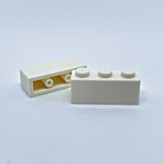 Brick 1x3 white 40 Stück