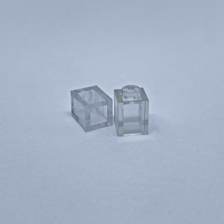 Brick 1x1 transparent 100 Stück