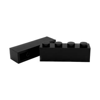 Brick 1x4 black 30 Stück