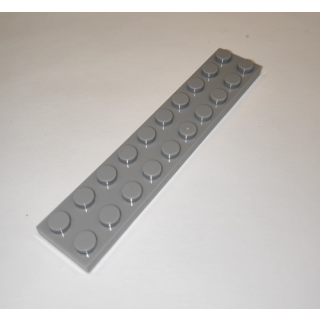 Plate 2x10 light grey  20 Stück