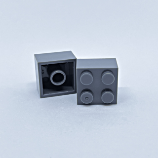 Brick 2x2 dark grey 50 Stück