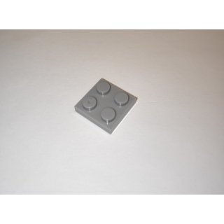 Plate 2x2 light grey 50 Stück