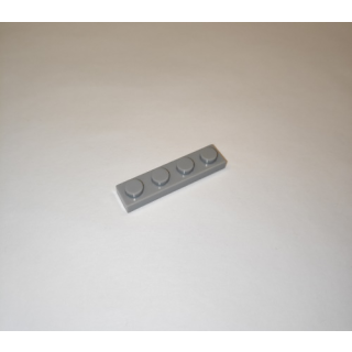 Plate 1x4 light grey 50 Stück
