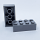 Brick 2x4 dark grey 300 Stück