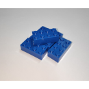 Brick 2x4 blue 300 Stück