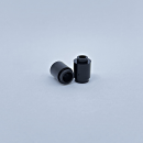 Brick round 1x1 black 200 Stück