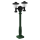 City-Lampe schwarz 2-flammig