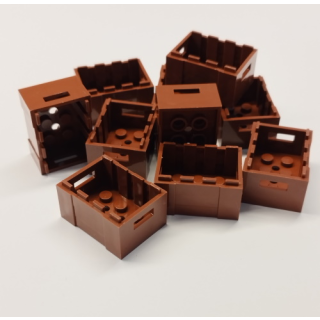 Kiste 3x4 brown 10 Stück