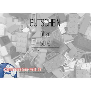 Geschenkgutschein über 50,00€