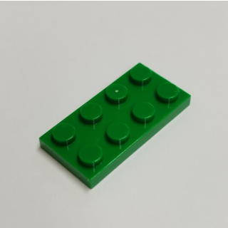 Plate 2x4 dark green 150 Stück