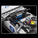 Mould King - Delorean DMC 12 inklusive Vitrine