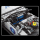 Mould King - Delorean DMC 12 inklusive Vitrine