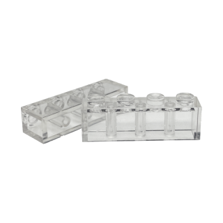 Brick 1x4 transparent 30 Stück