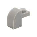 Slope 2x1x1 gebogen light grey 50 Stück