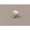 Brick 1x1 modifiziert mit Bolzen und Schlitz white 100...