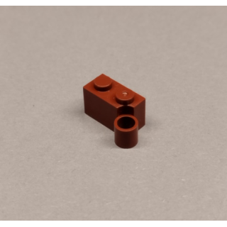 Scharnierstein 1x2 Unterseite dark brown 40 Stück