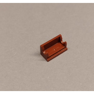 Scharnierstein 1x2 Unterteil dark brown 50 Stück