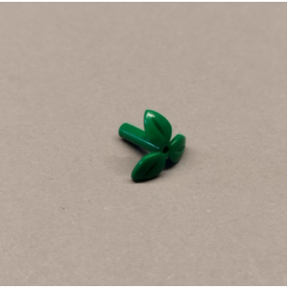 Pflanzenstängel mit 3 Blättern dark green 150 Stück