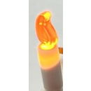 Kerze mit LED-Anschluss