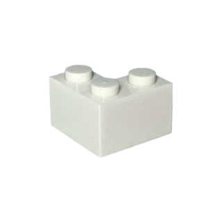 Brick 2x2 Ecke white  100 Stück
