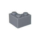 Brick 2x2 Ecke  light grey  100 Stück