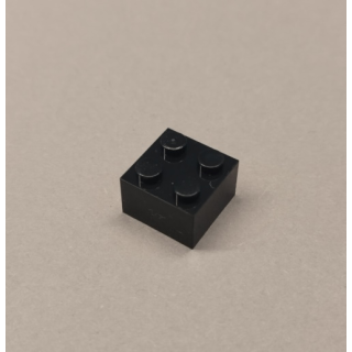 Brick 2x2 black 200 Stück