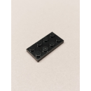 Plate 2x4 black 30 Stück