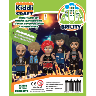 Kiddicraft - KIDDIZ Figuren-Pack Rock Festival