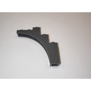 Klemmbaustein halber Bogen 1x5x4 Noppen