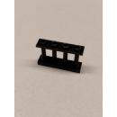 Zaun 1x4x2 gespindelt mit 4 Bolzen
