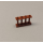 Zaun 1x4x2 gespindelt mit 4 Bolzen