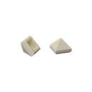 Slope 45 1x1x2/3 Quadruple Convex Pyramid white 100...